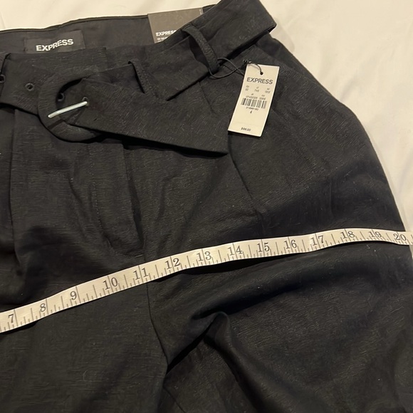 Express 52% linen 45% Rayon 3% Spandex black pants. New with tag. - Picture 4 of 5